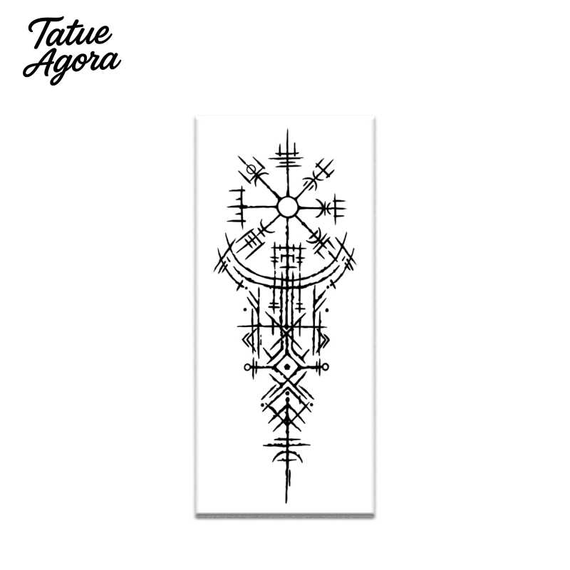 Proteção Viking Tatuagem Temporária – Dura até 15 dias