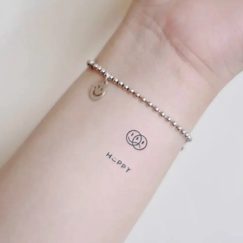 Kit p/ indecisos - 8 pacotes com tatuagens temporárias menores, duram até 15 dias na pele