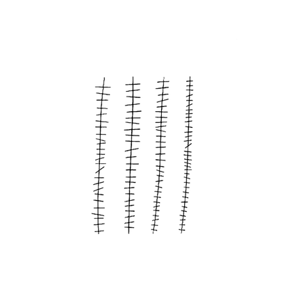 Tatuagem temporária de cicatriz, dura até 15 dias Nova tecnologia mágica adesivo semipermanente à prova d'água.