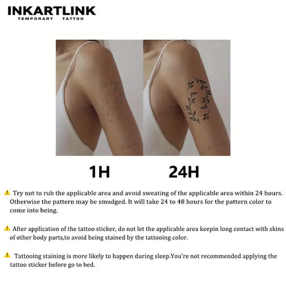 Armband temporary tattoo sticker, waterproof magic tattoo, lasts to 15 days fake tattoo, semi permanent tattoo
